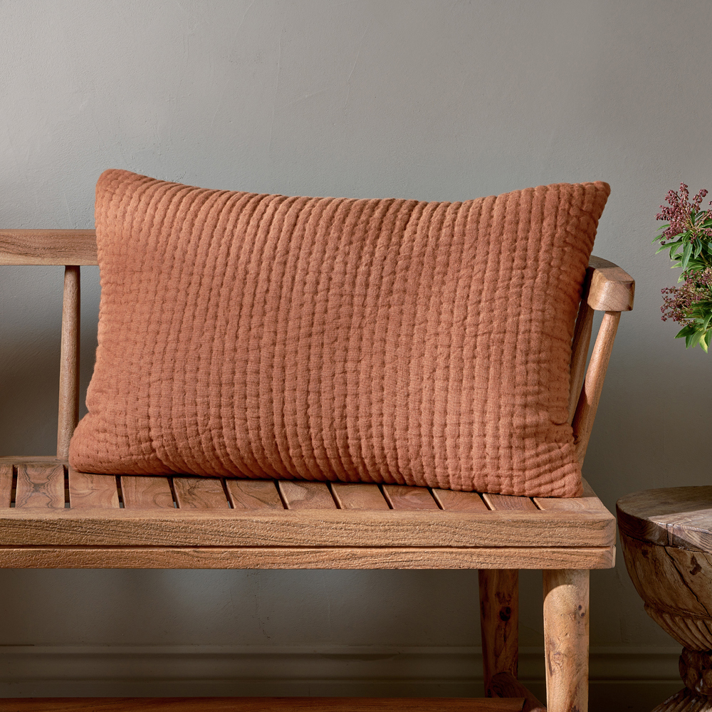 Nkuku Deuli Linen Cushion Cover